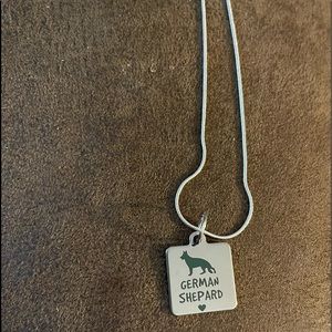 German Shepard necklace
